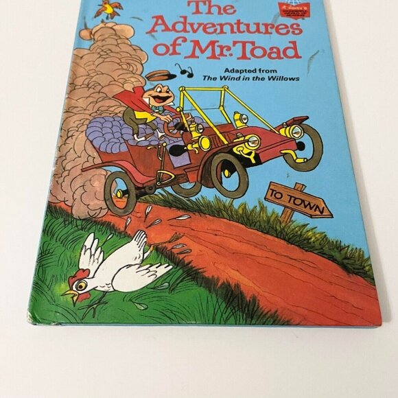Vintage 1981 Walt Disneys The Adventures Of Mr Toad Random House - Picture 3 of 16